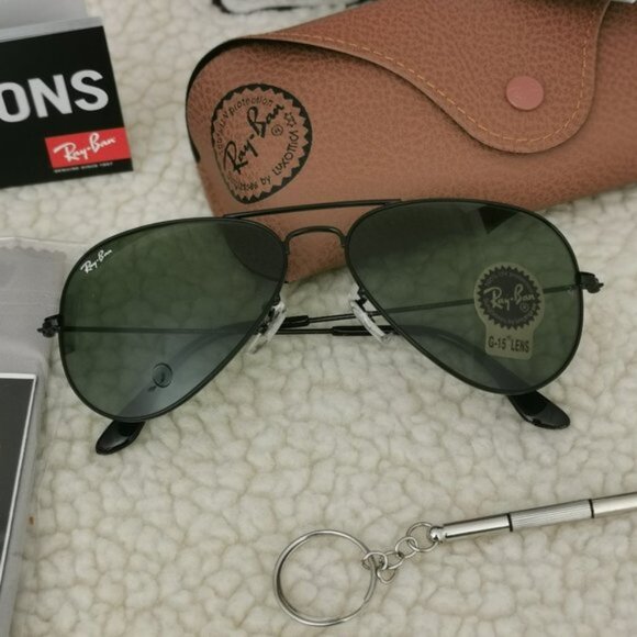 NEW Ray Ban RB3025 Aviator medium Metal - Picture 5 of 13